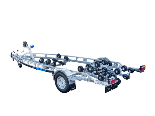 Fabriksny Tiki Båttrailer BP1500-RBA Multirullar