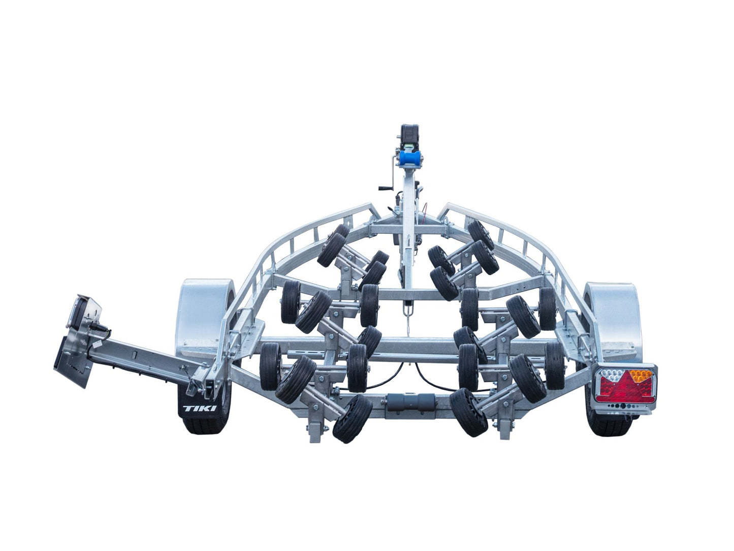 Fabriksny Tiki Båttrailer BP1500-RBA Multirullar
